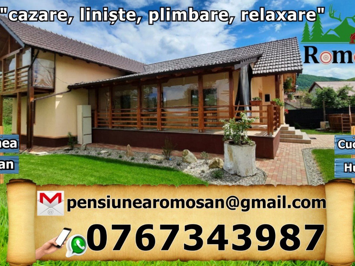 Cazare Pensiunea Romoșan